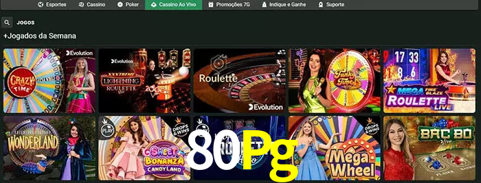 80Pg bet