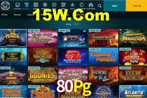 Bônus Generosos e Exclusivos no 80Pg para Você!
